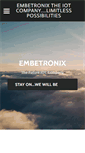 Mobile Screenshot of embetronix.com